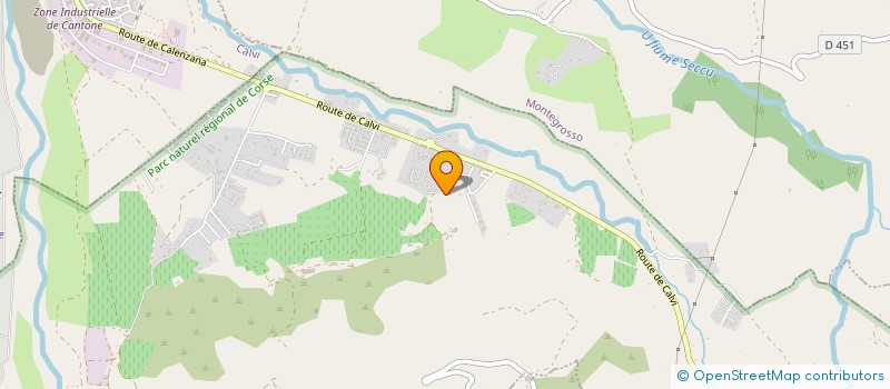 localisation de l'entreprise MADAME CATIA FERREIRA DA SILVA GOIS  CALENZANA