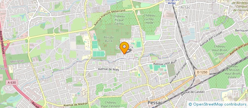 localisation de l'entreprise MADAME CATIA JANETE DA SILVA PEIXOTO  MERIGNAC