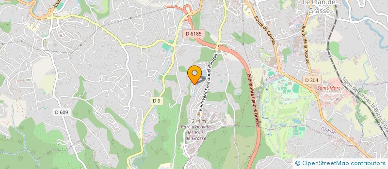 localisation de l'entreprise MADAME CATIA MARQUES DUARTE à GRASSE