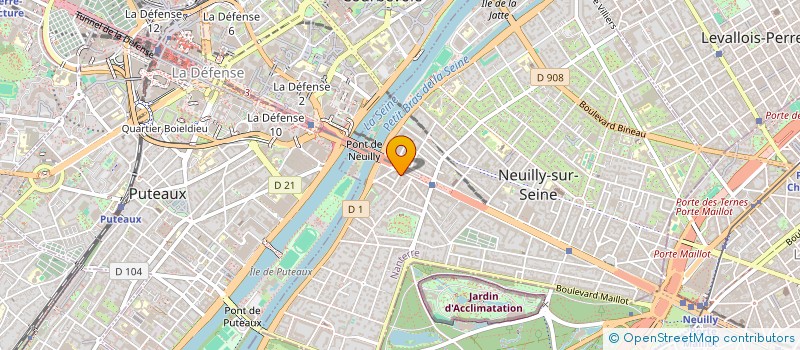 localisation de l'entreprise MADAME CATIA SOARES DE SOUSA à NEUILLY-SUR-SEINE