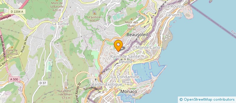 localisation de l'entreprise MADAME CATIA SOFIA MARTINS TOMAS à BEAUSOLEIL