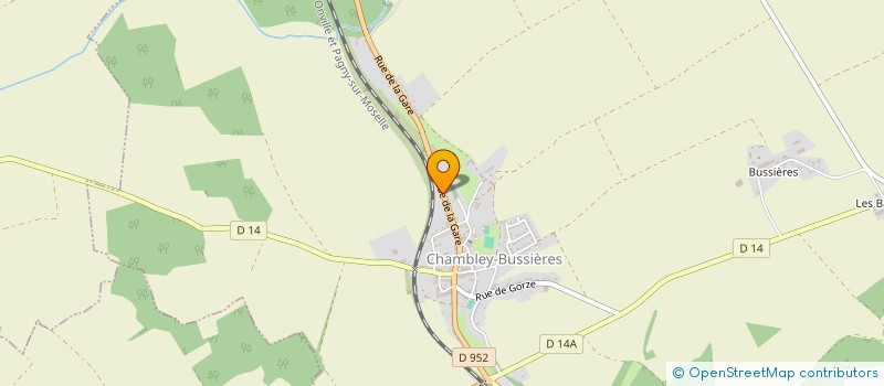 localisation de l'entreprise MADAME CATIE RUSSELLO  CHAMBLEY-BUSSIERES