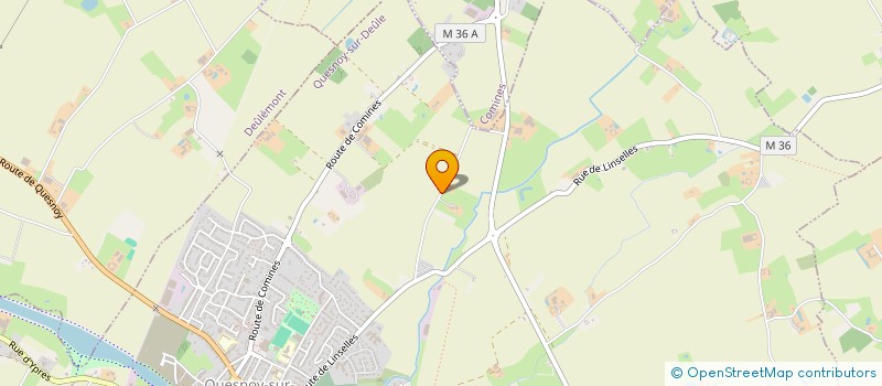 localisation de l'entreprise MADAME CATIE SALVA à QUESNOY-SUR-DEULE