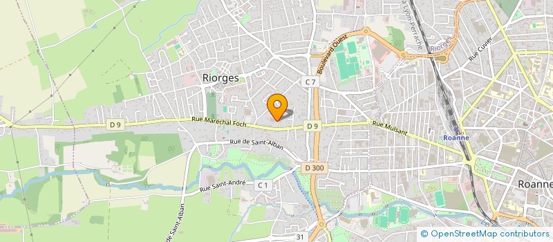 localisation de l'entreprise MADAME CATLEEN DIGOIN à RIORGES