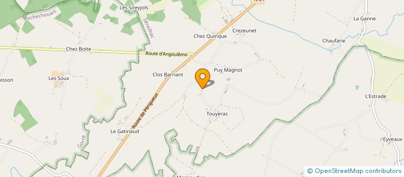 localisation de l'entreprise MADAME CATLEEN FAURE  SEREILHAC