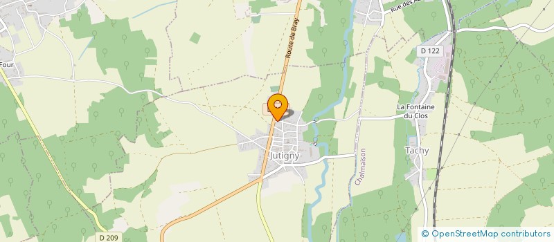 localisation de l'entreprise MADAME CATRINA DIDUR  JUTIGNY