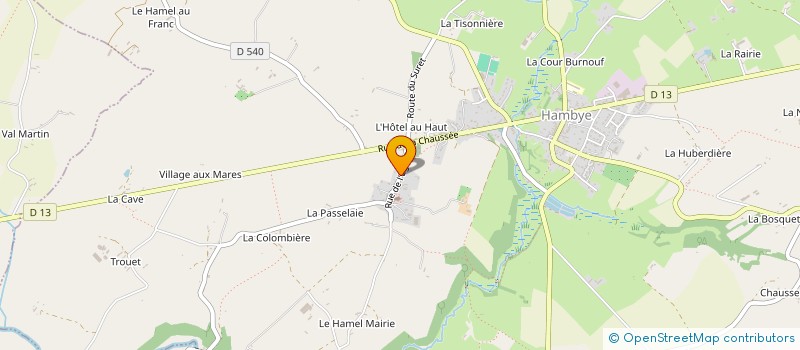 localisation de l'entreprise MADAME CATRINA MCGONIGAL  HAMBYE