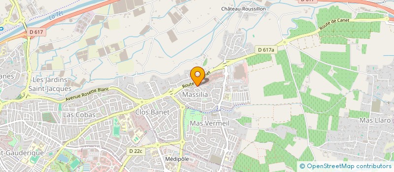 localisation de l'entreprise MADAME CATRINE CANDES  PERPIGNAN