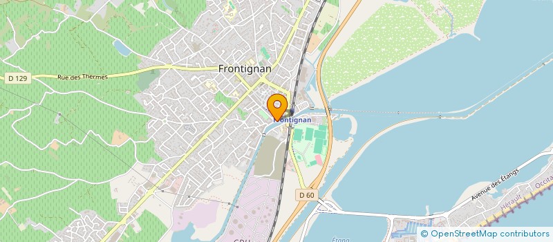 localisation de l'entreprise MADAME CATRINEL BUCURESCU à FRONTIGNAN