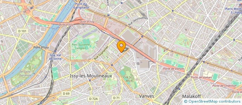 localisation de l'entreprise MADAME CATRIONA RICHARDS à ISSY-LES-MOULINEAUX