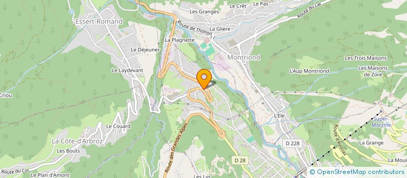 localisation de l'entreprise MADAME CATRYN PRICHARD à MORZINE