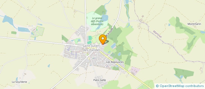 localisation de l'entreprise MADAME CAURALIE SCHNEKENBURGER à SAINT-JULIEN-DES-LANDES