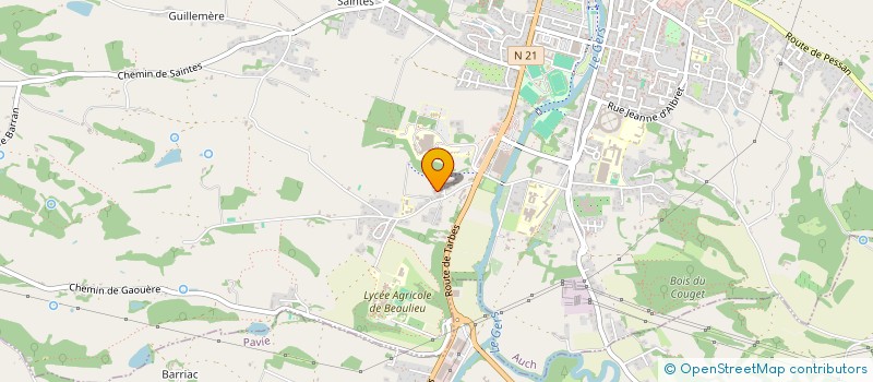 localisation de l'entreprise MADAME CECICLE CABARDOS  AUCH