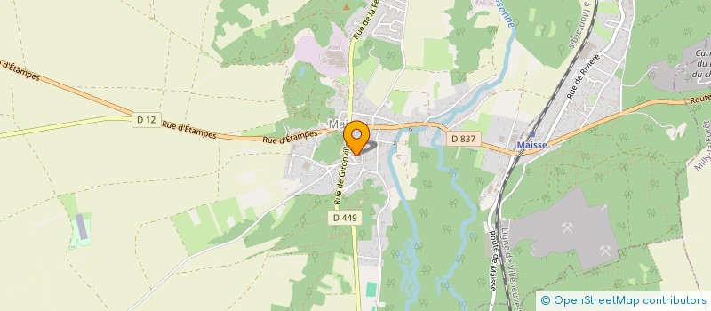 localisation de l'entreprise MADAME CECILA ROY  MAISSE