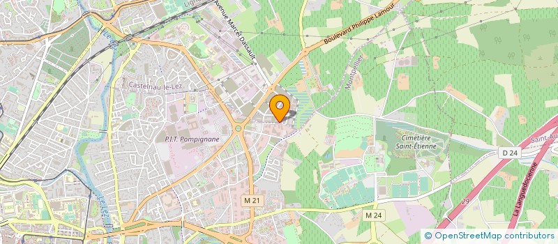 localisation de l'entreprise MADAME CECILE ADAM  CASTELNAU-LE-LEZ