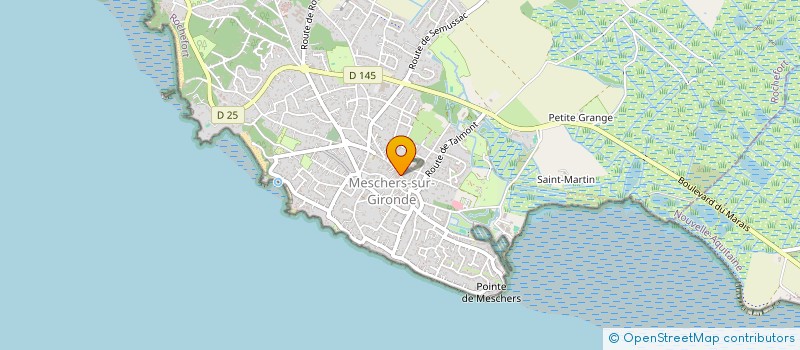 localisation de l'entreprise MADAME CECILE ALAIN  MESCHERS-SUR-GIRONDE