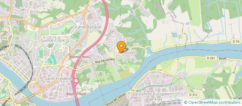 localisation de l'entreprise MADAME CECILE ALCARAZ à BAYONNE