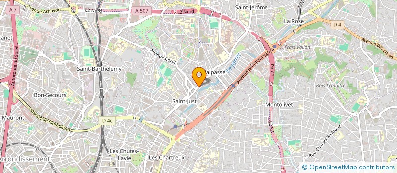 localisation de l'entreprise MADAME CECILE ALCARAZ à MARSEILLE