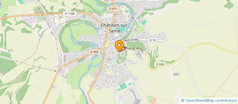 localisation de l'entreprise MADAME CECILE ALEDO  CHATILLON SUR SEINE