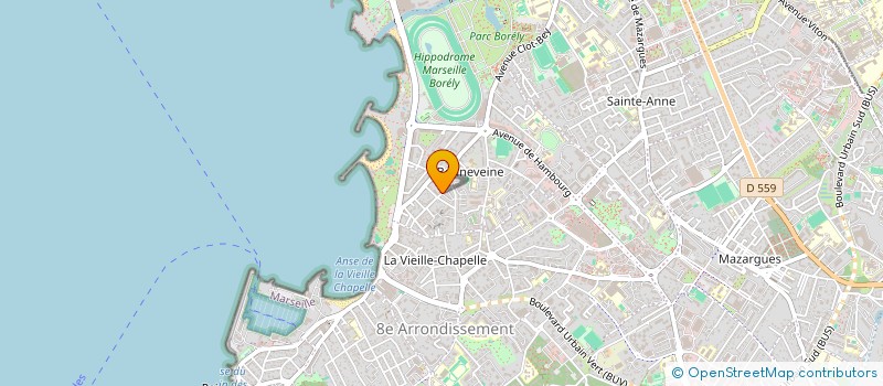 localisation de l'entreprise MADAME CECILE ALEXANDRE à MARSEILLE 6EME