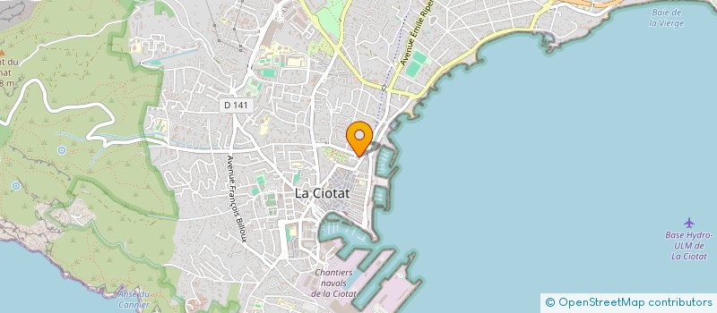 localisation de l'entreprise MADAME CECILE ALEXANIAN à LA CIOTAT