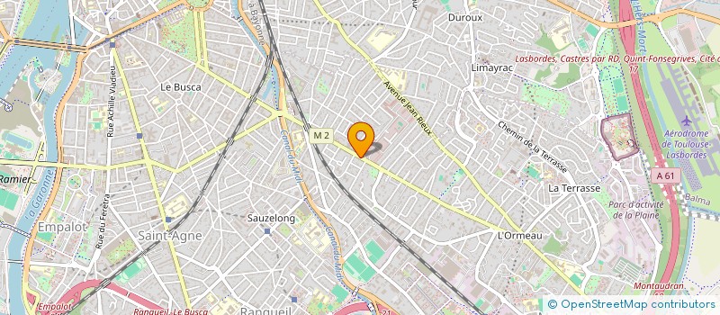 localisation de l'entreprise MADAME CECILE ALIBERT à TOULOUSE
