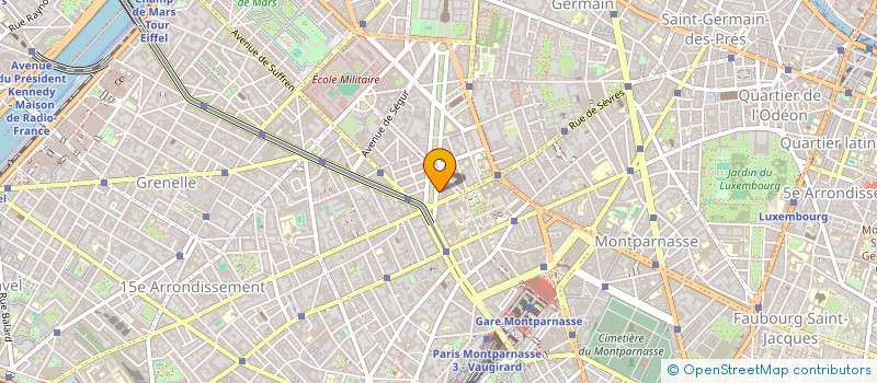 localisation de l'entreprise MADAME CECILE ALLOUCH  PARIS