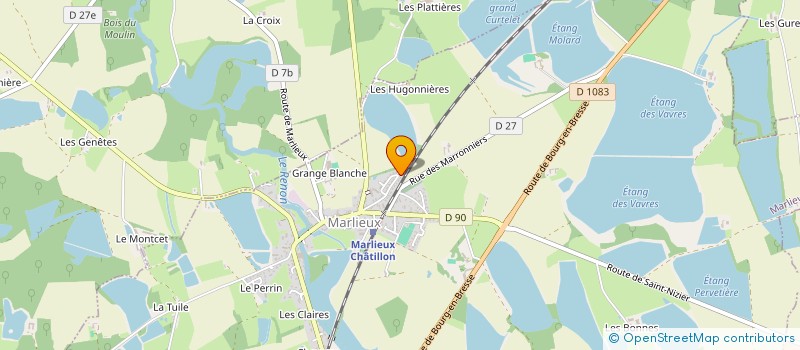 localisation de l'entreprise MADAME CECILE AMOROSO à MARLIEUX