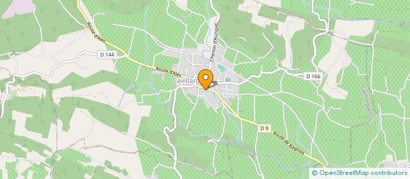 localisation de l'entreprise MADAME CECILE ANDRE  CAVILLARGUES