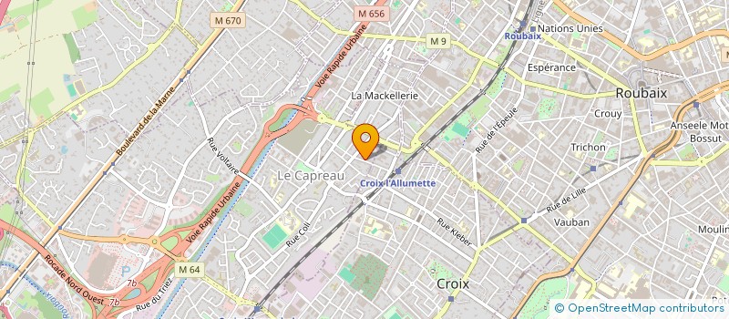 localisation de l'entreprise MADAME CECILE ANTUNES  WASQUEHAL