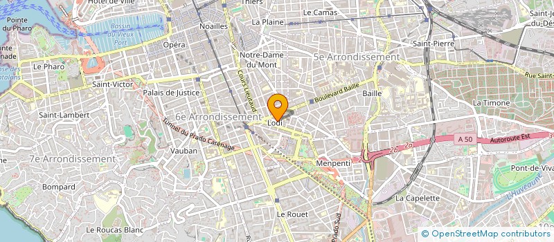 localisation de l'entreprise MADAME CECILE AQUERRETA à MARSEILLE