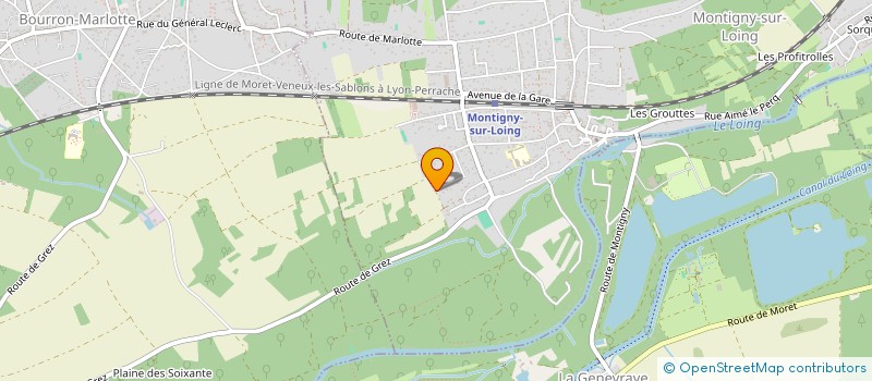 localisation de l'entreprise MADAME CECILE ARDILLY à MONTIGNY-SUR-LOING