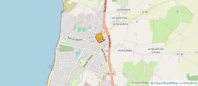 localisation de l'entreprise MADAME CECILE ARGENSON  SAINT-MICHEL-CHEF-CHEF