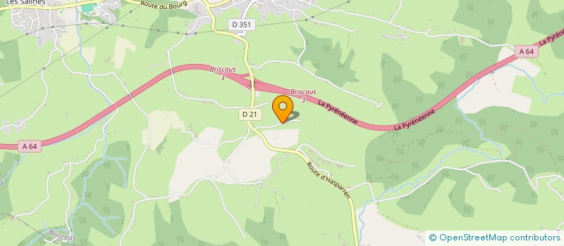 localisation de l'entreprise MADAME CECILE ARIBIT  BRISCOUS