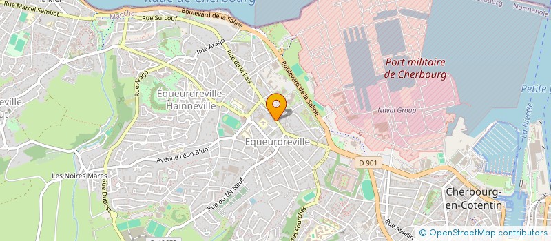 localisation de l'entreprise MADAME CECILE ARIOLI à CHERBOURG-EN-COTENTIN