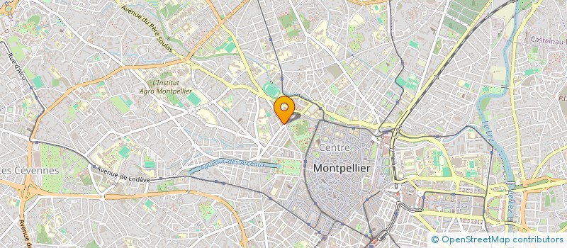 localisation de l'entreprise MADAME CECILE ARLABOSSE à MONTPELLIER