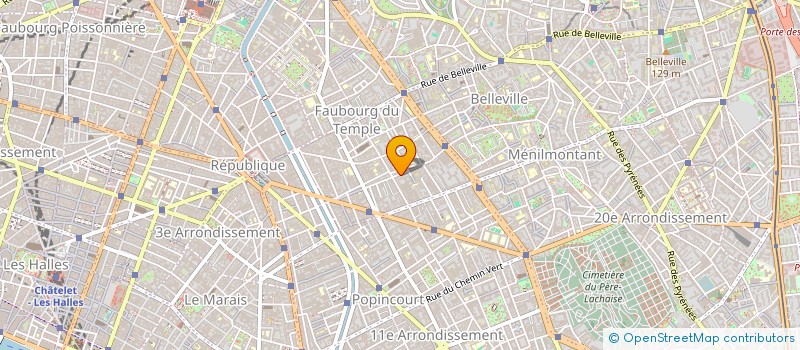 localisation de l'entreprise MADAME CECILE ARNAUD  PARIS