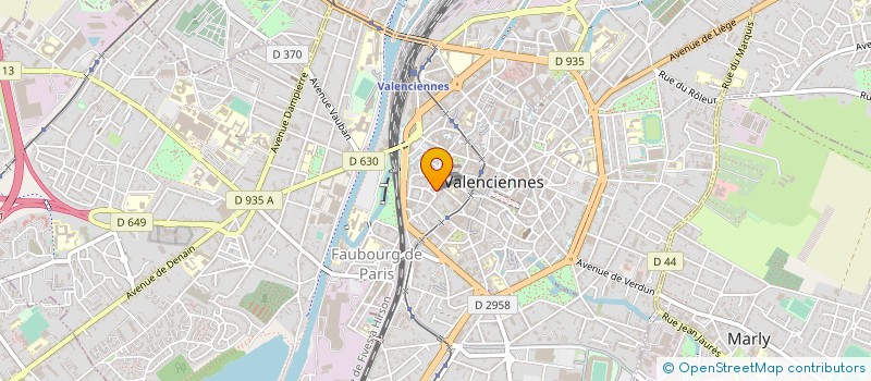 localisation de l'entreprise MADAME CECILE AUDE COUTURIER à VALENCIENNES