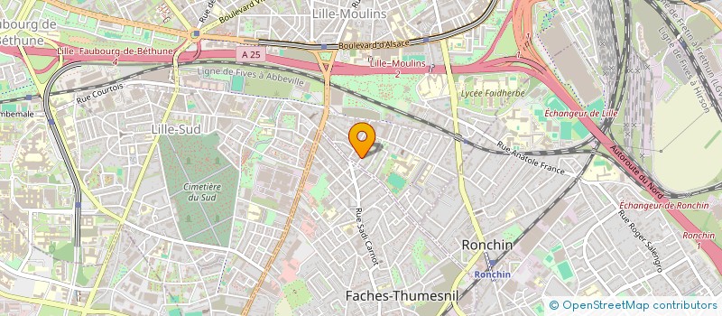 localisation de l'entreprise MADAME CECILE AUDIBERT à LILLE