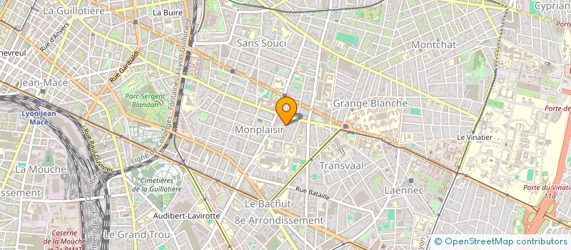 localisation de l'entreprise MADAME CECILE-AUDREY DUREL  LYON