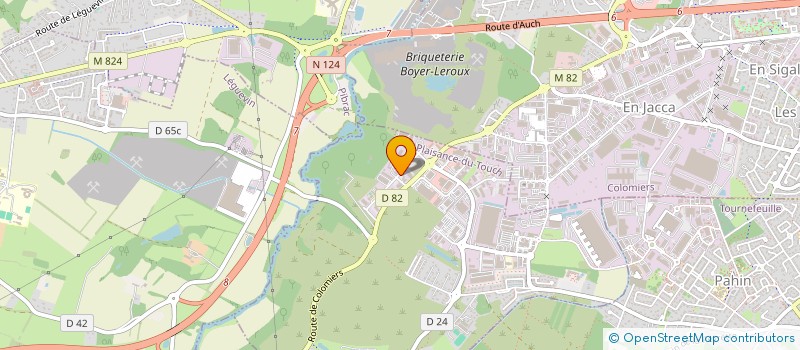 localisation de l'entreprise MADAME CECILE AYON  PLAISANCE-DU-TOUCH