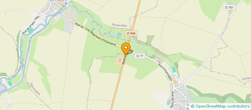 localisation de l'entreprise MADAME CECILE AZAMBRE  HANNAPES