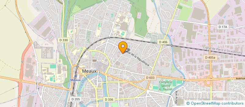 localisation de l'entreprise MADAME CECILE BACHOT à MEAUX