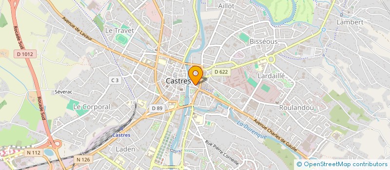 localisation de l'entreprise MADAME CECILE BARBAZA  CASTRES