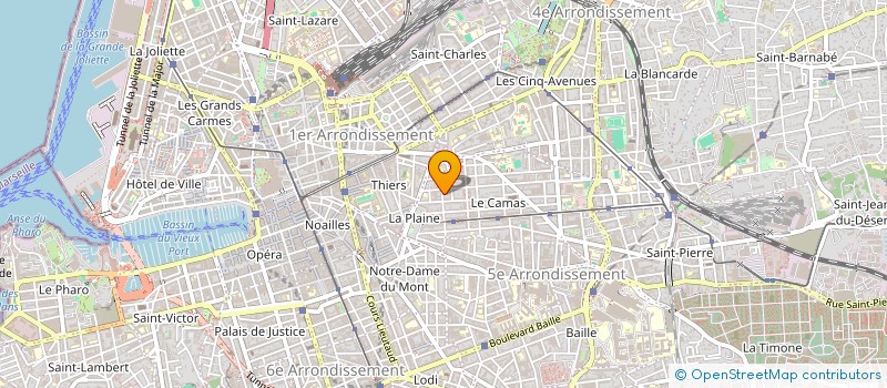 localisation de l'entreprise MADAME CECILE BARBOT  MARSEILLE