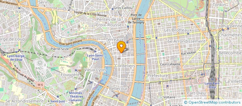 localisation de l'entreprise MADAME CECILE BARGUE à LYON 1ER