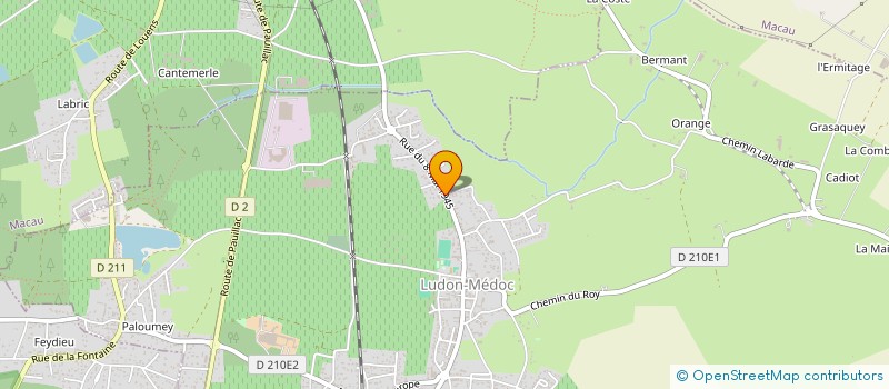 localisation de l'entreprise MADAME CECILE BARRIOS  PAREMPUYRE