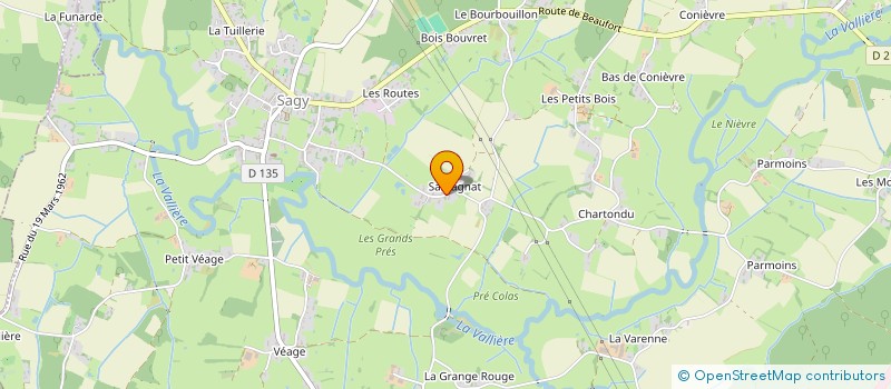 localisation de l'entreprise MADAME CECILE BASSAN  SAGY