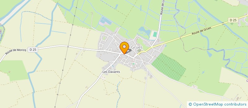 localisation de l'entreprise MADAME CECILE BATARD  GRUES