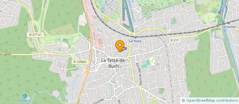 localisation de l'entreprise MADAME CECILE BATTISTUTA à LA TESTE DE BUCH